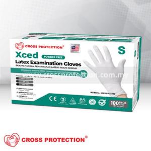 Wholesale oem service: XCED Latex Gloves - STANDARD (Powder Free)
