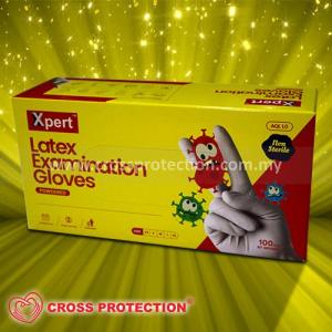 Wholesale heavy duty: XPERT Latex Gloves - ADVANCE STRETCH EXTRA DURABLE (Powdered)