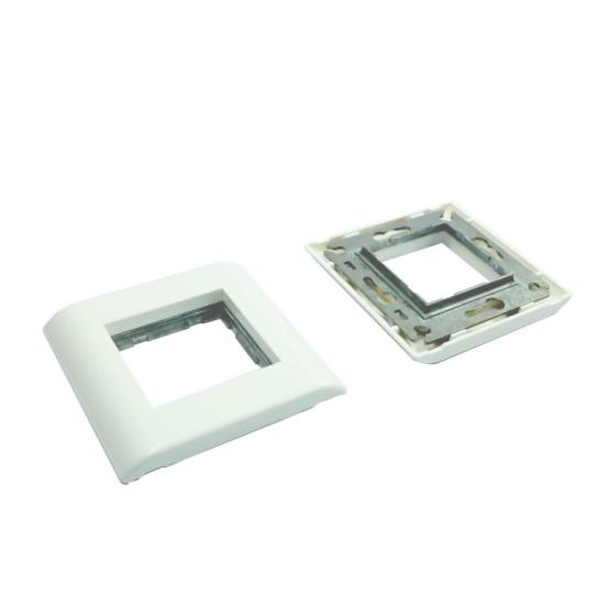 French Style Gang Frame Module Plate for Insert Module