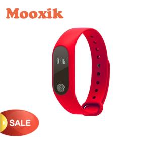 Wholesale wristbands: Mobile Phone Fitness Tracker Bluetooth Heart Rate Wristband Men Activity Tracker M2 for Xiaomi