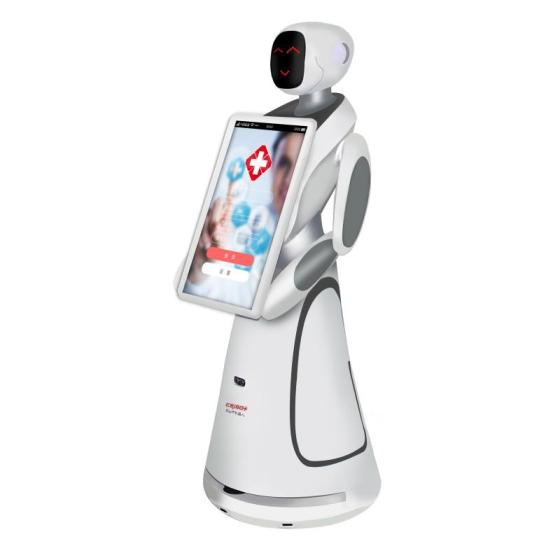 Humanoid Commercial Reception Self-Driving Auto Navigation Welcome Service Robot