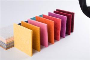 Wholesale sound absorbing: 100% Polyester Insulation Sound Absorbing Acoustic Panels