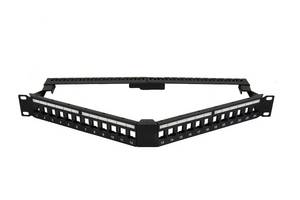 Wholesale Other Telecommunications Products: Angled V Label Modular Patch Panel