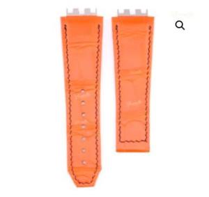 Wholesale leather: Compatible with Hublot Big Bang Smart Strap 25mm Alligator Leather Strap