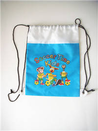 Wholesale drawstrings bag: Custom Polyester Travelling Sport Bag Outdoor Drawstring Bag