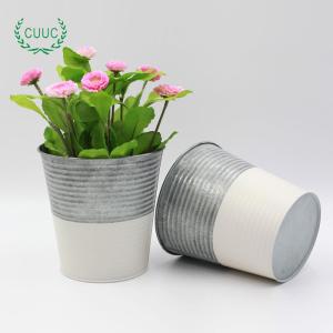 Wholesale washing basket: Metal Bucket Table Decor Plant Pot Basket Flower Pot Bucket Planter for Home Decor