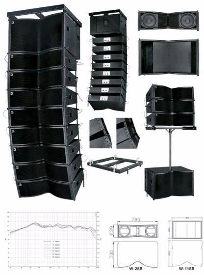 Full range hot sale line array