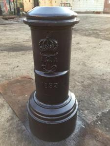 Wholesale garden decor: 4.15m Cast Iron Decorative Lamp Post for Squares, Gardens, and Villas