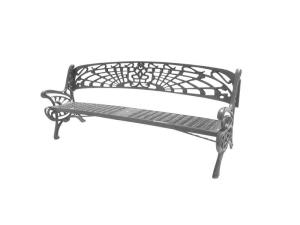 Wholesale iron furniture: Classic Elegance 2m Cast Iron Bench for Gardens, Parks, and Squares