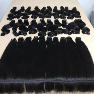 Wholesale virgin remy hair: Luxury Super Double Drawn Virgin REMY Hair 100% Human Hair Hot Selling