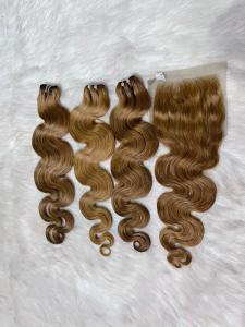 Wholesale hair weaving: Lace Closure 100% Remy Hair Blends Well with Most Hair Weave