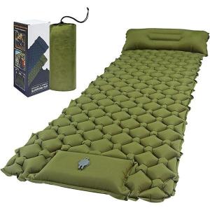Wholesale heat sleep pad: Discount Promotion Outdoor Camping Sleeping Pad with Built-In Pump