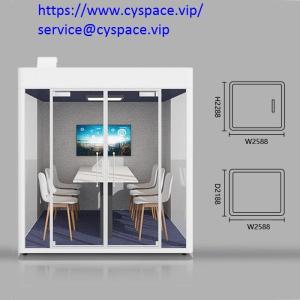 Wholesale exhibition booth design: Cyspace Soundproof Booth Design Mobile Practice Sound Recording Private Working Soundproof Pod