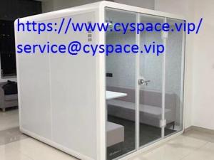 Wholesale call phone: Cyspace Office Phone Booth Public Privacy Calling Certificate Telephone Cabin Acoustic Phone Booth