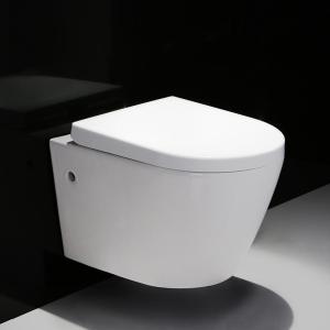 Wholesale toilet seat cover: Best Price Modern Bathroom Water Closet European Style Rimless Wall Hanging Wc Toilet Seat