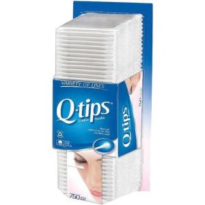 Wholesale home lighting: Q-Tips Cotton Swabs - 750ct