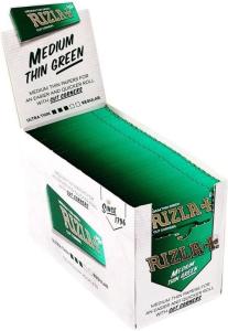 Wholesale roll paper: Rizla Green Cigarettee Rolling Papers 100 Booklets