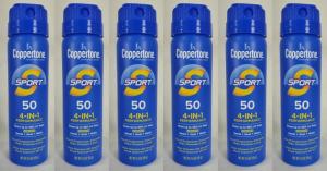 Wholesale gaming: Coppertone Sport Sunscreen Spray - 1.6 Oz 51222489 Travel Size Beach SPF 50