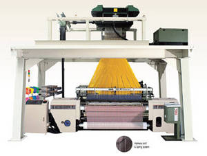 Wholesale jacquard spring: Computerized Label Weaving Loom (Supertex)