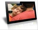 Plastic Case Black / White Electronic Picture Frame Wireless Wall Mounting 18.5 Inch