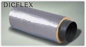Wholesale fabric building: D-4000G, Flexible Duct Hose (Tarpaulin W/ Insulation of Glass Wool)