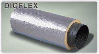 D-4000G, Flexible Duct Hose (Tarpaulin W/ Insulation of Glass Wool)