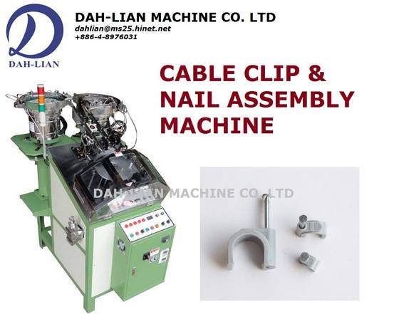 Sell Cable Clip and Nail Assembly Machine