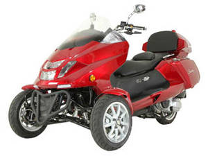 Wholesale dry charged battery: 300CC Roadrunner  Reverse 3 Wheel Trike Scooter MC D300TKB Price 1200usd