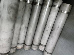 Wholesale round steel pipe: 50mm Stainless Steel Pipes 15mm Thickness ASTM  204 Round Stainless Steel Pipe Tube
