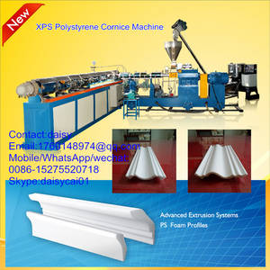 Longkou Sunshine Machinery Cornice Moulding Xps Polystyrene