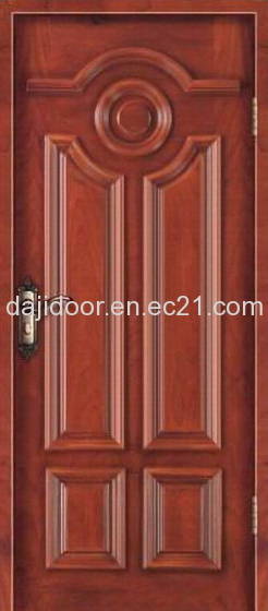 Modern Apartment Carved Interior Solid Wood Door Design(id 