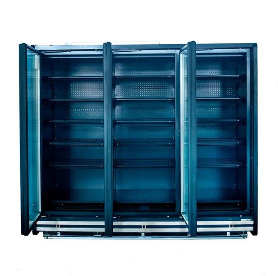 Sell supermarket low E glass door freezer