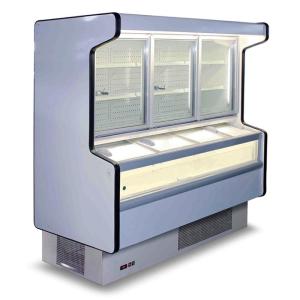 Wholesale food display cabinets: Combi Freezer Cabinet