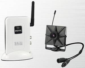 Wholesale CCTV Camera: 2.4Ghz Digital Mini Wireless Camera for Home and Office
