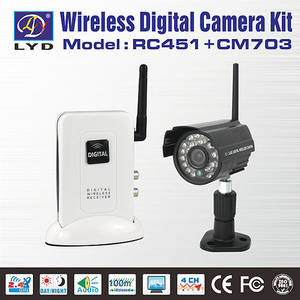 Wholesale 4 channel dvr: 2.4Ghz Outdoor Use Waterproof Weather Resistance Night Vision Digital Wireless Camera