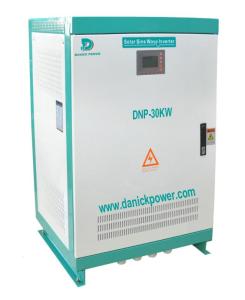 Wholesale ac inverter: 30KW 300-400VDC INPUT 120/240Vac Split Phase DC To AC Inverter with 60Hz To 62.5Hz Frequency Shift D
