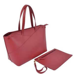 Wholesale handbag accessories hardware: Simple Red Tote Bag Women Handbag
