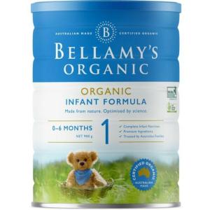 Wholesale ascorbic: Bellamy-Step 1 Organic Infant Formula 900g