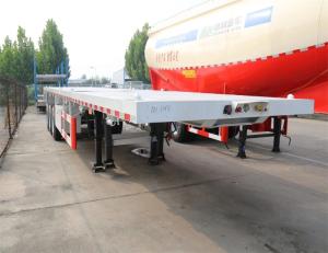 Wholesale trailer: Container Trailer 2 Axles / 3 Axles 20FT 40FT Flatbed Container Trailer for Sale