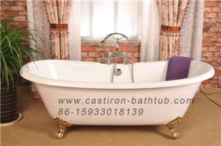 bathtub clawfoot classical iron cast ec21