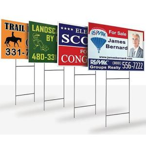 Wholesale garden products: H Stake and Custom Yard Signs Sheet Custom Security Alarm