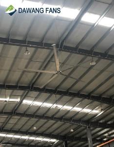 Wholesale military chassis: 24ft Industrial HVLS Big Ceiling Fan Specifications for Logistics Warehouse