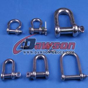 Wholesale u type: Anchor Shackle Us Type-AISI304-AISI306, Stainless Steel U Shaped Shackles