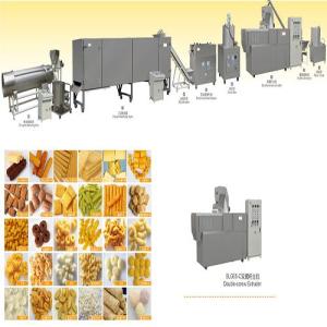 Wholesale a: High Capacity Auto Double Screw Extruder Puffed Snacks Food Production Line (Core-filling/Ring/Ball)