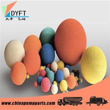 DN125 Concrete Pump Pipe Cleaning Sponge Ball image