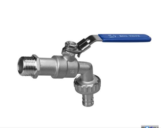 China Stainless Steel Precision Casting Threaded Hose Tap Ball Valve ...