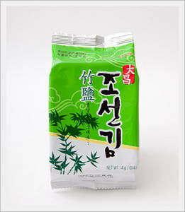 Wholesale salt: Seasoned Seaweed Snack BAKED BAMBOO SALT 3P