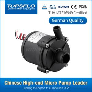 Wholesale enviroment protecting machine: TOPSFLO 12V Excellent CE,RoHS Silent Cool Warm Water Air-conditioned Mattress Pump