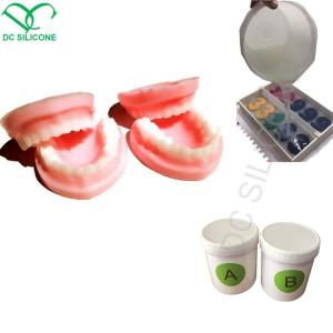 Wholesale c: No Smell Safe Food Grade Two Part Liquid Silicone Rubber To Make Silicone Teeth Mold Food Mold Cast
