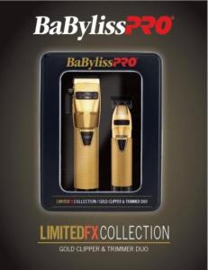 Wholesale Hairdressing Supplies: Pro Gold Clipper Trimmer Set 110-220 Volts FX870GB FX787GB